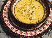 Crema calabacín queso feta