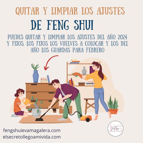 21 de enero es un buen día para que retires y limpies los ajustes que vayas a usar para el año del Serpiente 🐍