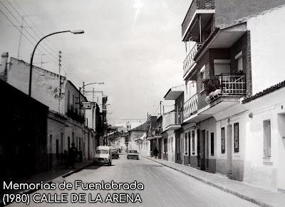 Calle de la Arena en 1980