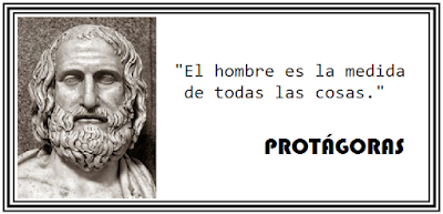 PROTÁGORAS: SUBJETIVISMO Y RELATIVISMO