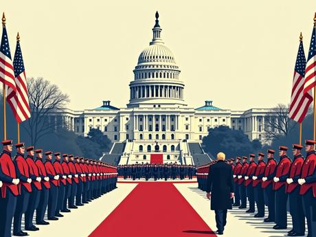 Trump 2025: la toma de posesión que mezcló lo futurista con lo vintage. 4