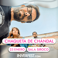 Concierto de Chaqueta de Chándal en Siroco dentro del Inverfest