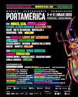 Confirmaciones y cartel por días del Festival PortAmérica 2025