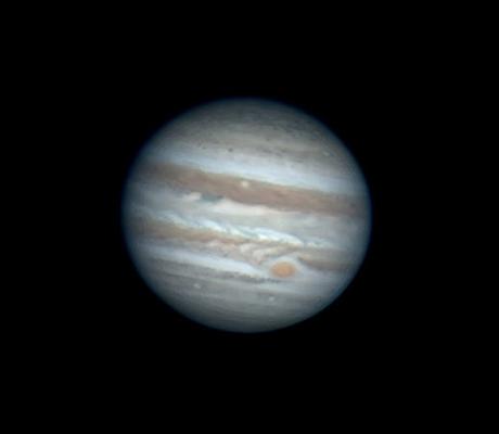 La mancha roja (GRS) de Júpiter