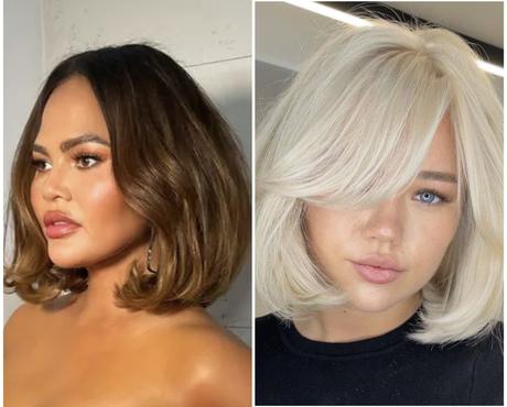 Tendencia cortes peinados 2025 fairy hairstyle rounded Bob graduate graduales con capas pelo largo corto años 90 ideas hair