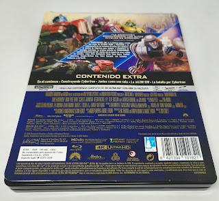 Transformers One; Análisis de la edición especial Steelbook Transformers One; Análisis de la edición especial Steelbook