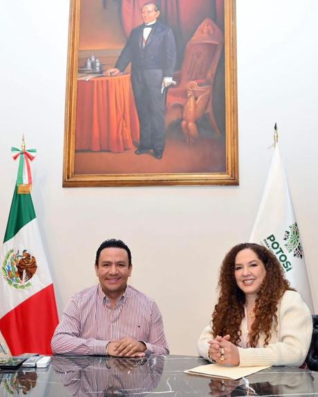 Magistrada Presidenta del TEJA y Secretario de Gobierno reafirman compromiso con la legalidad y la transparencia