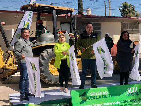 Soledad de Graciano Sánchez impulsa la educación con obras en telesecundaria de El Zapote