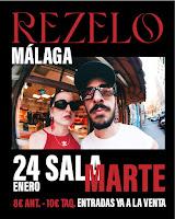 Concierto de Rezelo en Sala Marte de Málaga