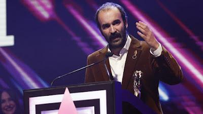 Eduard Sola en los Premios Gaudí del que todo el mundo habla.