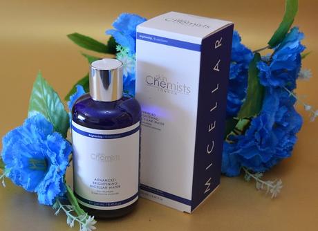El agua micelar “Advanced Brightening Micellar Water” de SKIN CHEMISTS