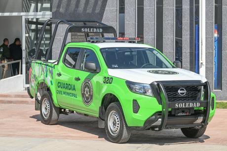 Soledad de Graciano Sánchez lanza la Guardia Civil Municipal con 50 nuevas patrullas y equipo táctico