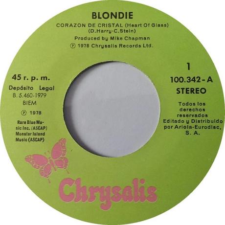 Blondie -Corazon de cristal (Heart of glass) 7
