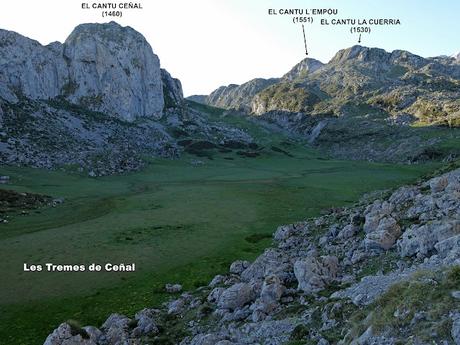 La Tiese-El Tolleyu-La Cabeza Julagua de Cangas y d´Onís-Las Juentes d´Onís