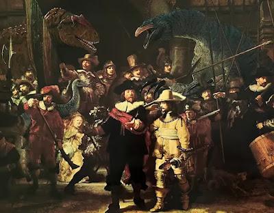 El arte dinosauriano de segunda mano de Robert Jack Esckelson