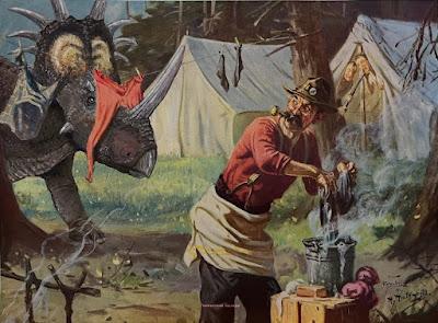 El arte dinosauriano de segunda mano de Robert Jack Esckelson