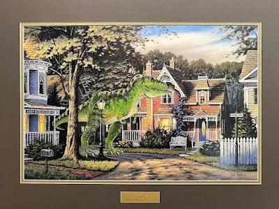 El arte dinosauriano de segunda mano de Robert Jack Esckelson