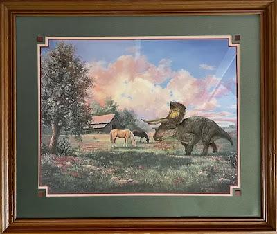 El arte dinosauriano de segunda mano de Robert Jack Esckelson