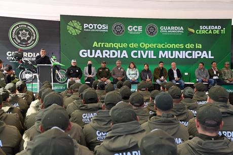 Soledad de Graciano Sánchez inicia una nueva era de seguridad con la Guardia Civil Municipal