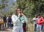 Arranca rehabilitación camino Aquismón-Tambaque-San Pedro Anonas gracias gestión Senadora Ruth González