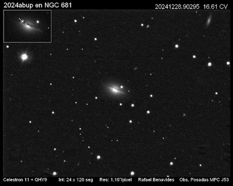 SN2024abup, una supernova en NGC 681 (una galaxia que no es la del sombrero)