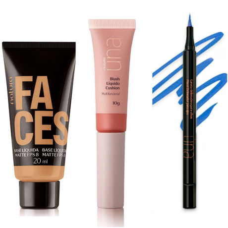 Maquillaje verano tips Verónica Mendoza Natura rubor cushion delineado azul verde colores Maquillaje verano tips Verónica Mendoza Natura rubor cushion delineado azul verde colores