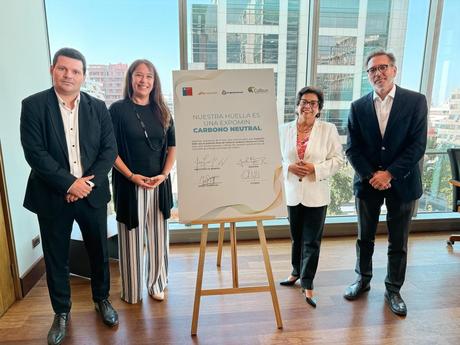 Expomin 2025 firma alianza con Colbún: será carbono neutral por primera vez Expomin 2025 firma alianza con Colbún: será carbono neutral por primera vez