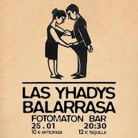 Concierto de Las Yhadys y Balarrasa en Fotomatón Bar