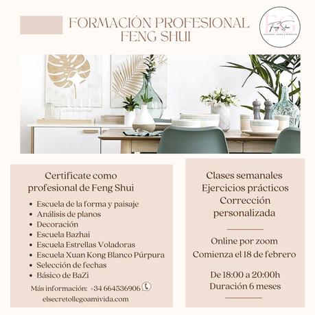 ⛩️Formación Profesional de Feng Shui 2025 🎐