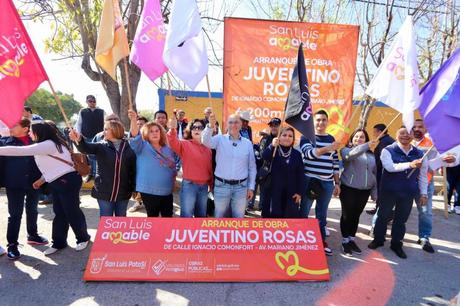 San Luis Potosí avanza con “Capital al 100”: Alcalde Enrique Galindo entrega obras clave en la colonia Alamitos