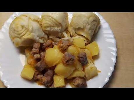 Wickel Nudel (Wickel Klees) con estofado