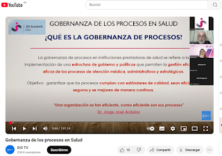 DIS TV: Gobernanza de Procesos en Salud DIS TV: Gobernanza de Procesos en Salud