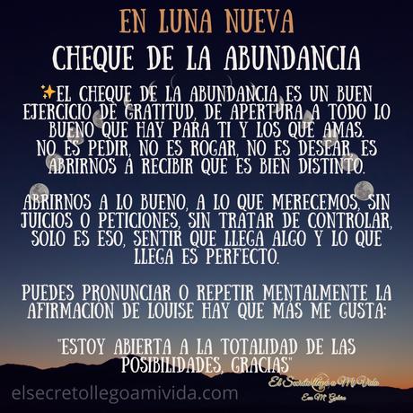 29 de enero Cheque de la Abundancia 🍀