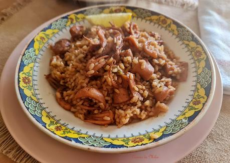 Choupas (potas) con arroz