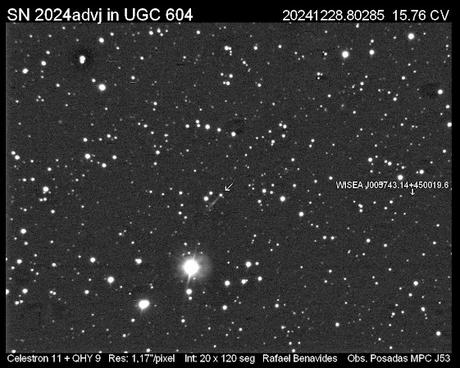 SN2024advj y el cuásar invitado
