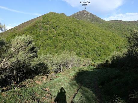 Zarréu-El Picón-El Cuernu´l Ḷḷangreiru-Picu Rubiu