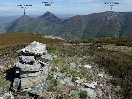 Zarréu-El Picón-El Cuernu´l Ḷḷangreiru-Picu Rubiu