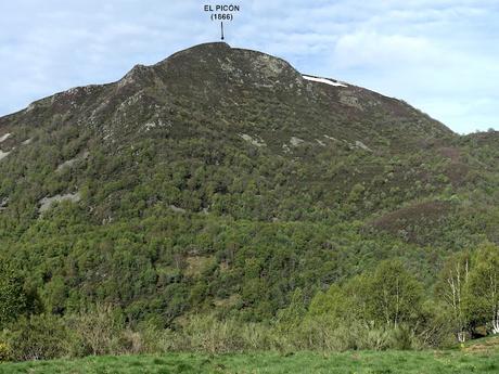 Zarréu-El Picón-El Cuernu´l Ḷḷangreiru-Picu Rubiu