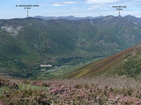 Zarréu-El Picón-El Cuernu´l Ḷḷangreiru-Picu Rubiu