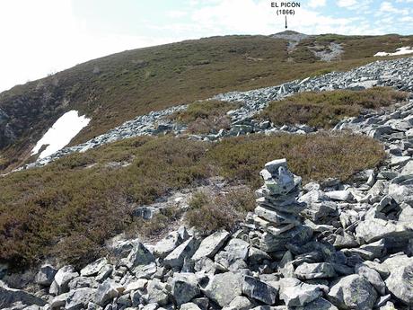 Zarréu-El Picón-El Cuernu´l Ḷḷangreiru-Picu Rubiu