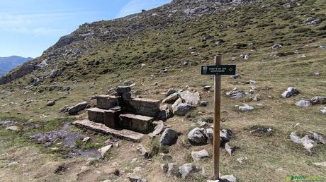 La SENDA EL HACHERO y PUERTOS DE ÁLIVA desde FUENTE DÉ Fuente de los Asturianos en los Puertos de Áliva