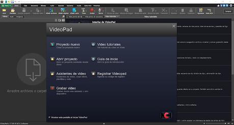 VideoPad, editor de video 2025 para windows, edita videos de una manera sencilla y rápida