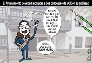 De las viñetas de humor de hoy sábado, 1 de febrero de 2025