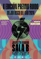 Anuncio de la gala del Premio Ruido 2025 en