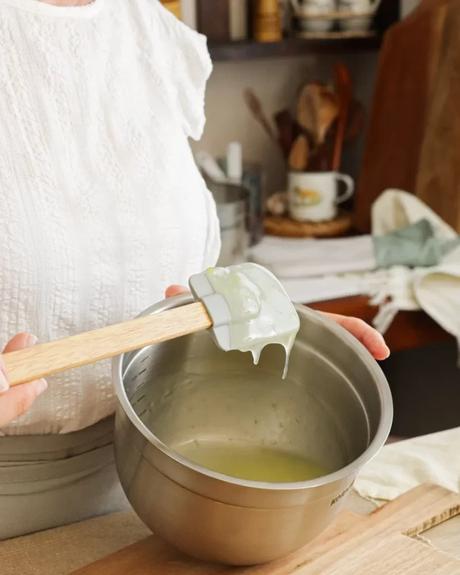 Postre Cremoso de Limón dejar enfriar crema de limon