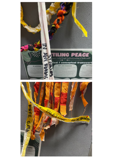 Textilizando la paz a través de la investigación feminista por la paz. Voces Cosidas