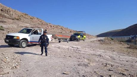 Autoridades buscan a joven desaparecido en la presa El Potosino