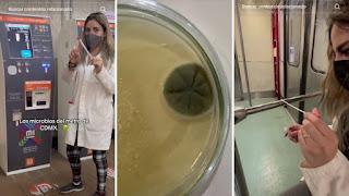 Bióloga revela cuáles son los microbios que hay en el Metro de CDMX: “Por eso hay que lavarse las manos”