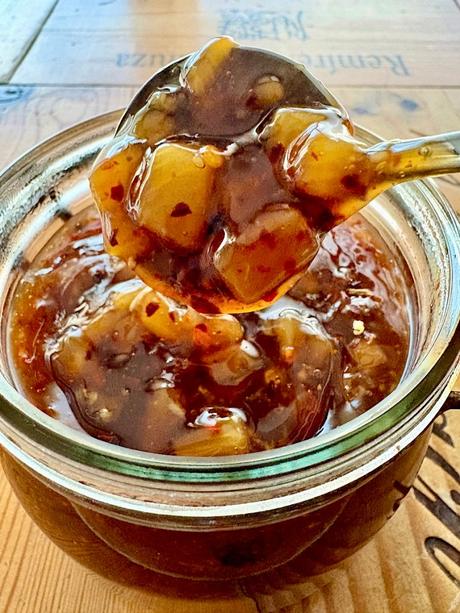 Salsa de piña y chile (dulce-picante), te presento a tu nuevo vicio Salsa de piña y chile (dulce-picante), te presento a tu nuevo vicio