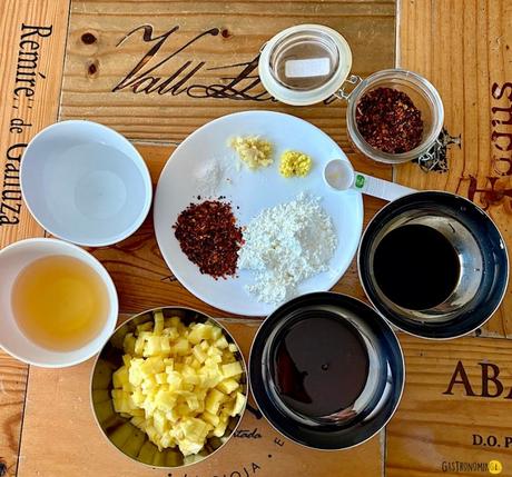 Salsa de piña y chile (dulce-picante), te presento a tu nuevo vicio Salsa de piña y chile (dulce-picante), te presento a tu nuevo vicio